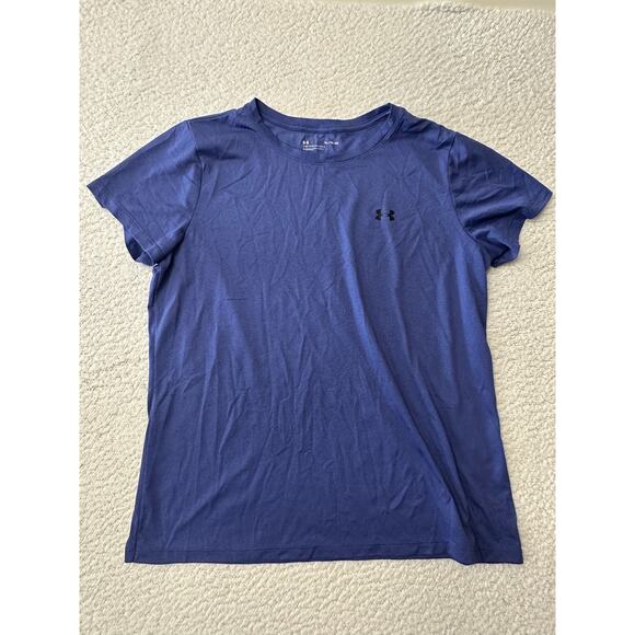 Under Armour Womens Short Sleeve Tee Athletic Shirt Size XL - Picture 1 of 6